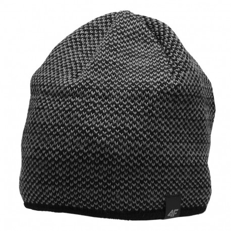 Czapka męska 4F ciemny szary H4Z22 CAM015 23S L