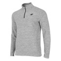 Bluza polarowa męska 4F chłodny jasny szary melanż H4Z22 BIMP010 27M S