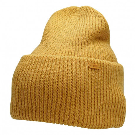 4F naiste müts H4Z22 CAD007 71S S, kollane