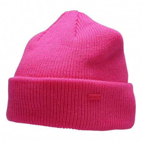 4F naiste müts H4Z22 CAD006 55N M, neoonfuksia