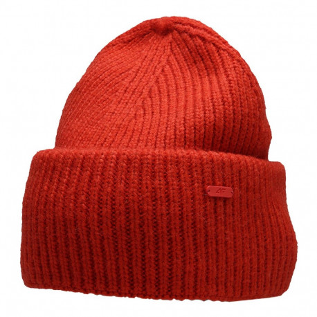 Czapka damska 4F czerwona H4Z22 CAD005 62S S