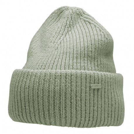 4F naiste müts H4Z22 CAD005 47M S, piparmündiroheline melanž