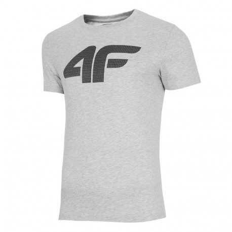 4F meeste t-särk H4Z22 TSM353 27M M, jahe hele hall melanž