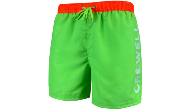 Szorty kąpielowe Crowell Fluo kol. 2 zielono-pomarańczowe neon XL