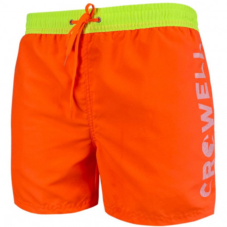 Szorty kąpielowe Crowell Fluo kol. 1 pomarańczowe neon  S
