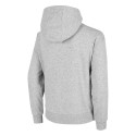 Bluza dla chłopca 4F chłodny jasny szary melanż HJZ22 JBLM006 27M 158cm