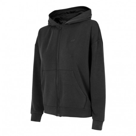 Bluza damska 4F głęboka czerń H4Z22 BLD041 20S L