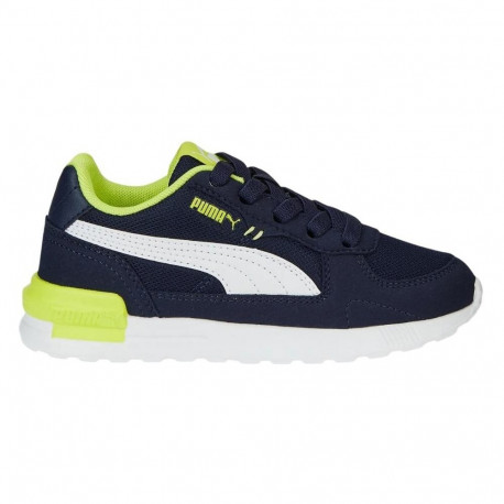 Puma lastejalatsid Graviton AC PS 381988 14 31, tumesinised-rohelised