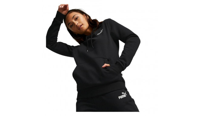 Bluza damska Puma ESS+ Embroidery Hoodie FL czarna 670004 01 L