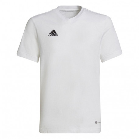 Koszulka dla dzieci adidas Entrada 22 Tee biała HC0447 164cm