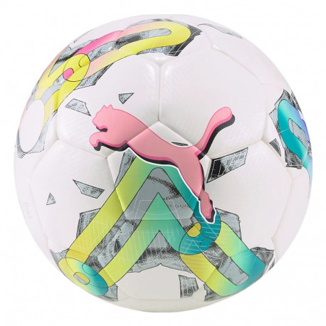 Puma jalgpall Orbita 5 HYB 083783 01 4, valge-roheline-roosa
