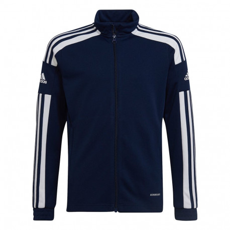 Adidas laste treeningpusa Squadra 21 Training Full Zip HC6276 116cm, tumesinine