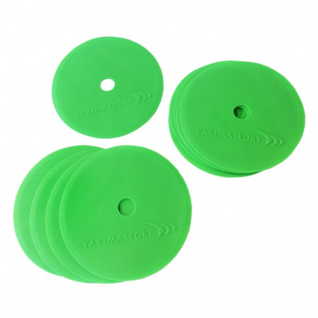 Zestaw znaczników pola Yakima Sport płaskie 10 szt. zielone 100587