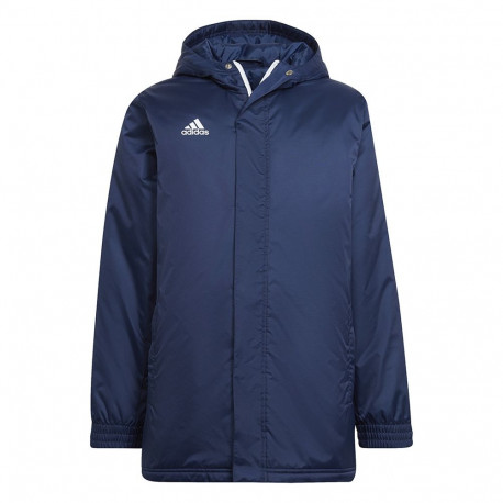Kurtka dla dzieci adidas Entrada 22 Stadium Jacket granatowa HG6298 140cm