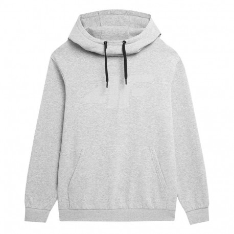 Bluza męska 4F chłodny jasny szary melanż H4L22 BLM352 27M 2XL