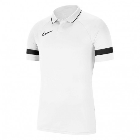 Nike laste polosärk Dri-FIT Academy 21 CW6106 100 XS, valge
