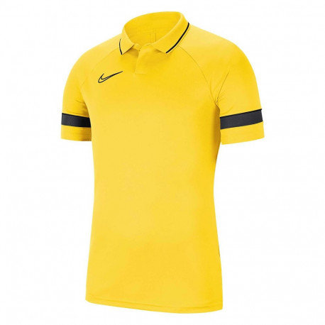 Koszulka dla dzieci Nike Dri-FIT Academy 21 Polo SS żółta CW6106 719 S