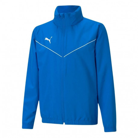 Kurtka dla dzieci Puma teamRISE All Weather Jacket niebieska 657402 02 152cm