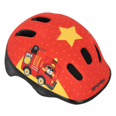 Kask rowerowy dla dzieci Spokey Fun czerwony M 941014