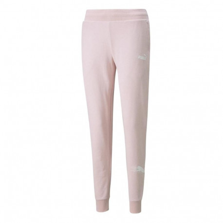 Spodnie damskie Puma Power Graphic Pants różowe 847115 16 XL