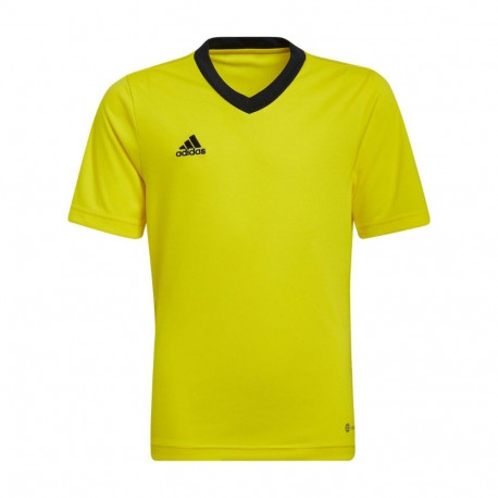 Koszulka dla dzieci adidas Entrada 22 Jersey żółta HI2127 116cm