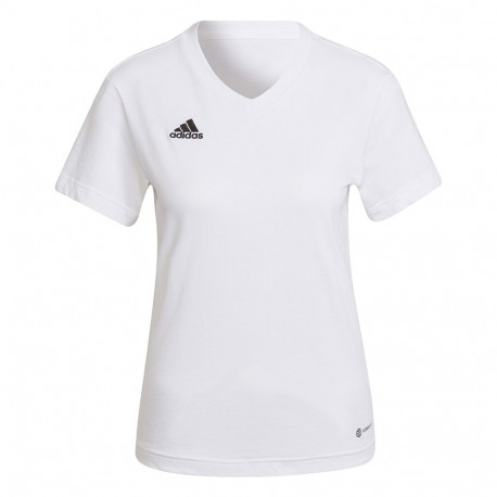 Koszulka damska adidas Entrada 22 Tee biała HC0442 2XL