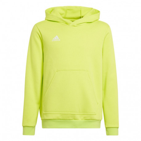 Bluza dla dzieci adidas Entrada 22 Hoody limonkowa HC5069 116cm