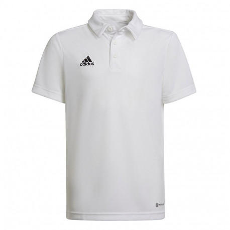 Koszulka dla dzieci adidas Entrada 22 Polo biała HC5059 152cm