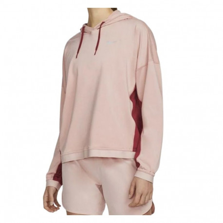 Bluza damska Nike Therma-Fit Pacer Hoodie różowa DD6440 601 M