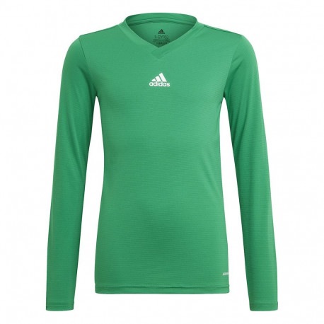 Koszulka dla dzieci adidas Team Base Tee zielona GN7515 164cm