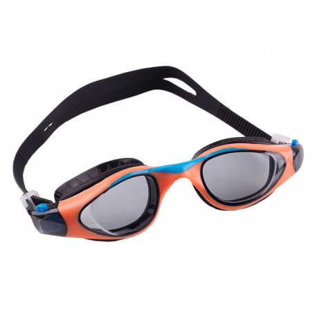 Okulary pływackie dla dzieci Crowell Splash czarno-pomarańczowe 04