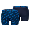 Bokserki Puma Men Aop Boxer 2P granatowe 935054 02 S