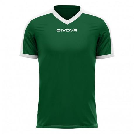 Givova särk Revolution Interlock MAC04 1303 XS, roheline-valge