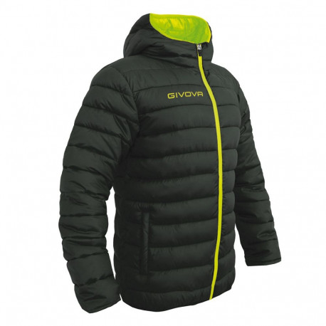 Kurtka Givova Olanda szaro-limonkowa fluo G013 2319 M