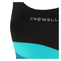 Kostium kąpielowy dla dziewczynki Crowell Swan kol.01 czarno-błękitno-niebieski 116cm Kostium kąpielowy dla dziewczynki Crowell Swan kol.01 czarno-błękitno-niebieski 116cm