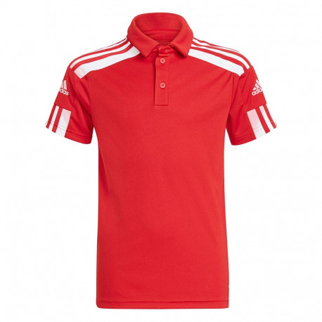 Koszulka dla dzieci adidas Squadra 21 Polo czerwona GP6423 116cm
