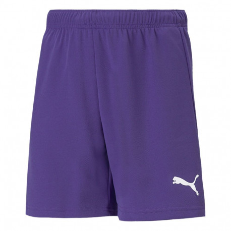 Spodenki dla dzieci Puma teamRISE Short JR fioletowe 704943 10 152cm