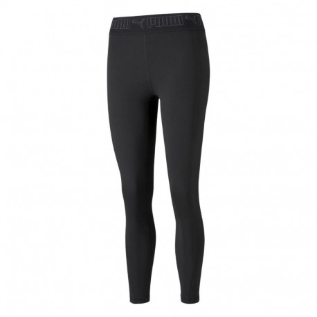 Legginsy damskie Puma Elastic Tight 7/8 czarne 520282 56 S