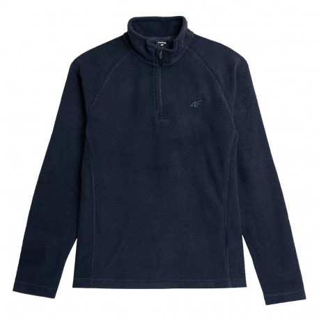 Bluza polarowa dla dziewczynki 4F granatowa HJZ21 JBIDP001 31S 146/152cm