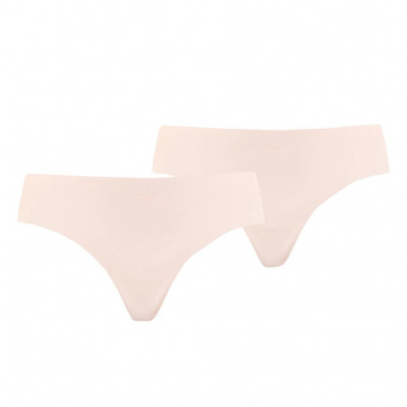 Bielizna damska Puma Seamless Stringi 2 Pack Hang różowe 935021 03 M