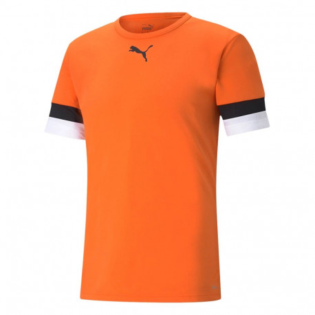 Koszulka męska Puma teamRISE Jersey pomarańczowa 704932 08 M