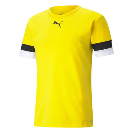 Puma meeste särk teamRISE Jersey 704932 07 S, kollane