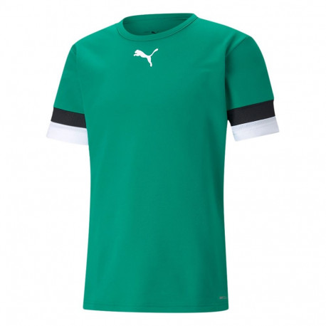 Puma meeste spordisärk teamRISE Jersey 704932 05 L, roheline