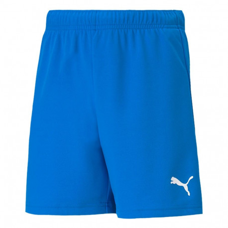 Spodenki dla dzieci Puma teamRISE Short Jr niebieskie 704943 02 164cm