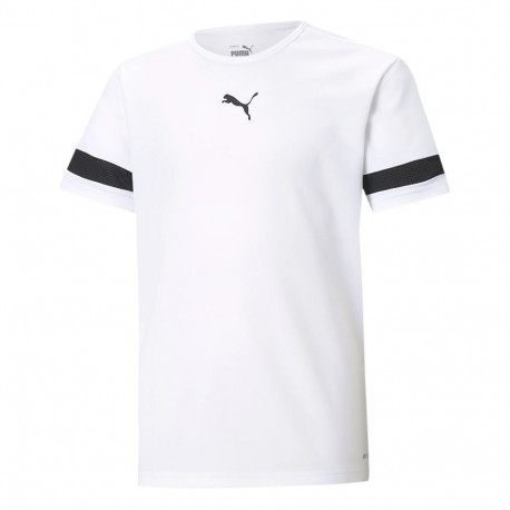 Koszulka dla dzieci Puma teamRISE Jersey Jr biała 704938 04 116cm