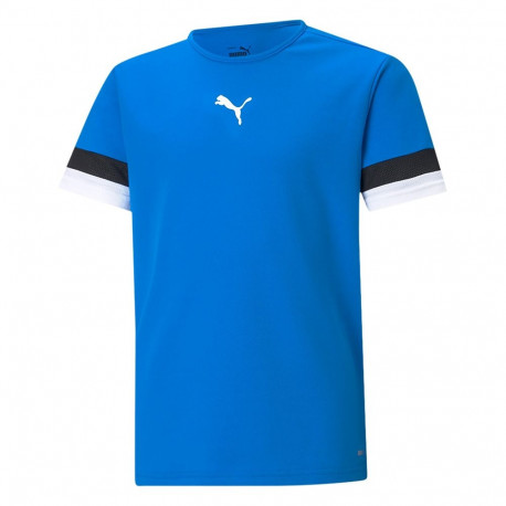 Koszulka dla dzieci Puma teamRISE Jersey Jr niebieska 704938 02 152cm