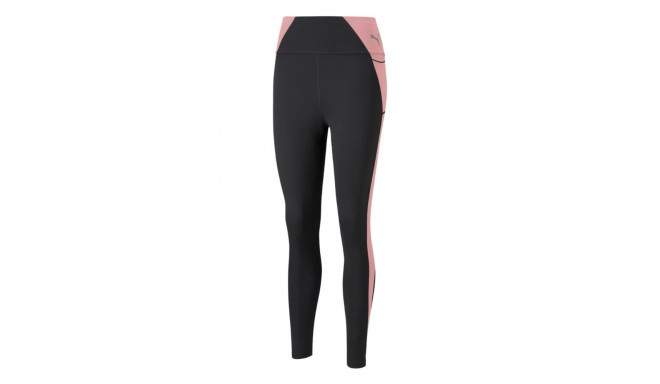 Legginsy damskie Puma Evostripe High Waist 7/8 czarno-różowe 589158 01 L