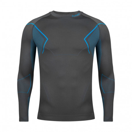 Bluza termoaktywna męska Alpinus Active Base Layer szara GT43860 L