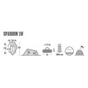 Namiot High Peak Sparrow 2 LW zielono-czerwony 10187