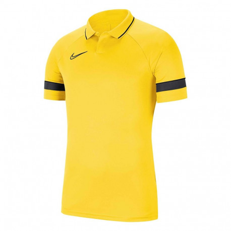 Nike meeste polo DF Academy 21 Polo SS CW6104 719 S, kollane
